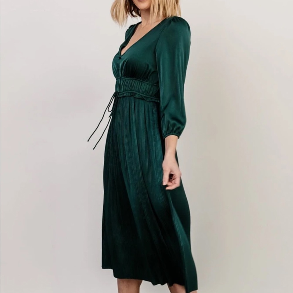Satin Midi Dress